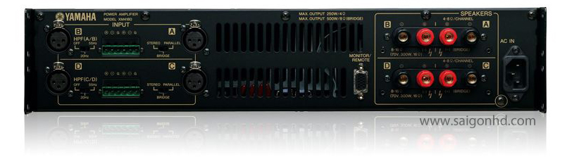 AMPLI CÔNG SUẤT YAMAHA XM4080 | SAIGON HD